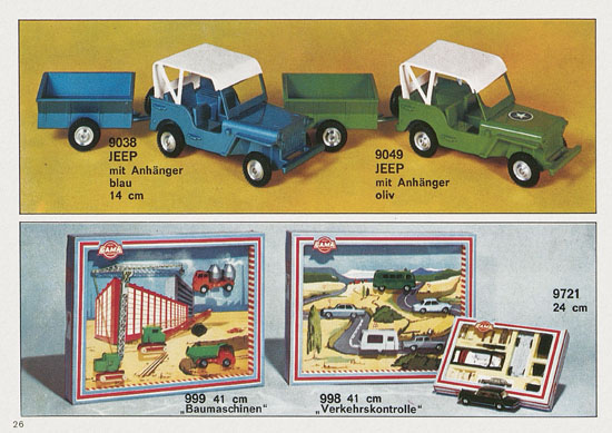 Mini Gama Katalog 1968