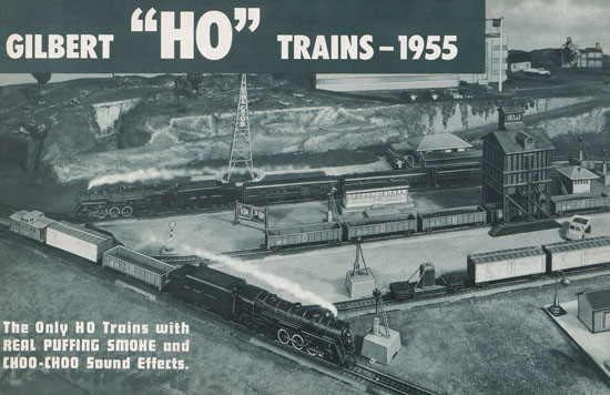 Gilbert H0 Trains 1955