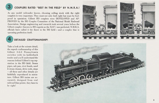 Gilbert H0 Trains 1955