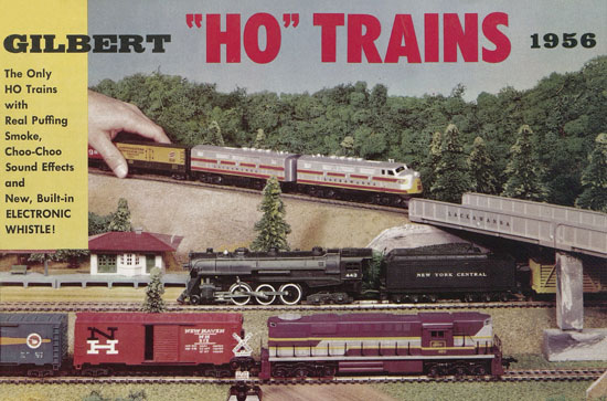 Gilbert H0 Trains 1956