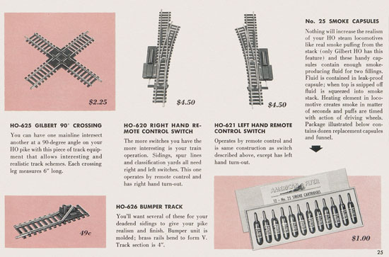 Gilbert H0 Trains 1956