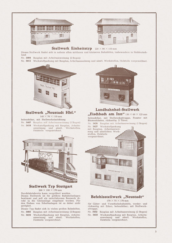 Graubele Katalog 1953