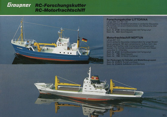 Graupner Katalog FSP 84-85