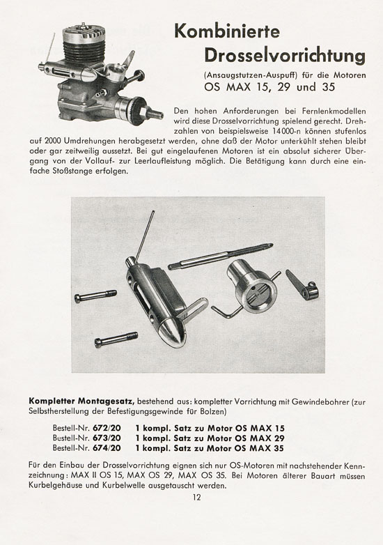 Graupner Neuheiten 1959