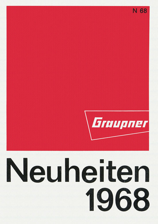 Graupner Neuheiten 1968