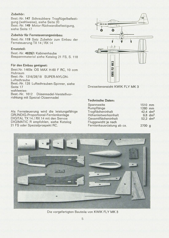 Graupner Neuheiten 1968