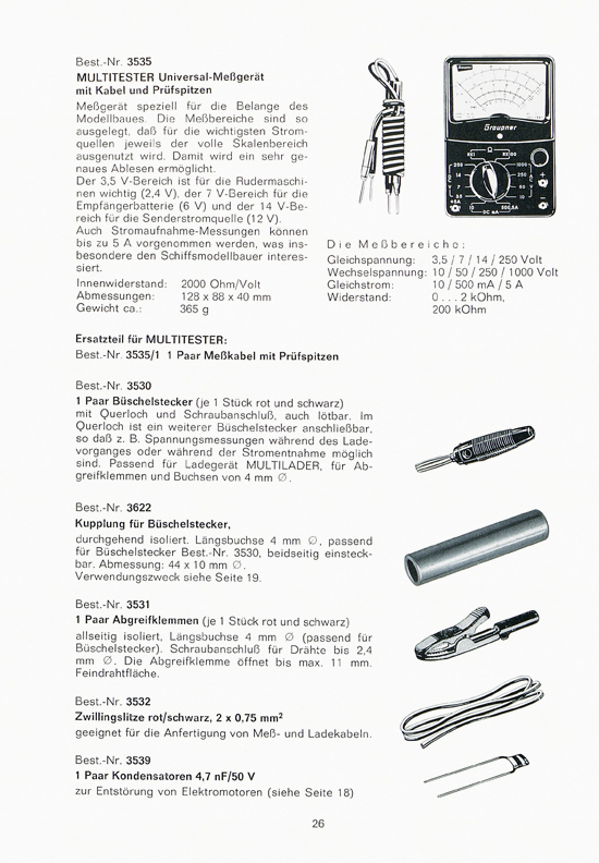 Graupner RC-Handbuch Digitale Fernlenkanlage varioprop 1968