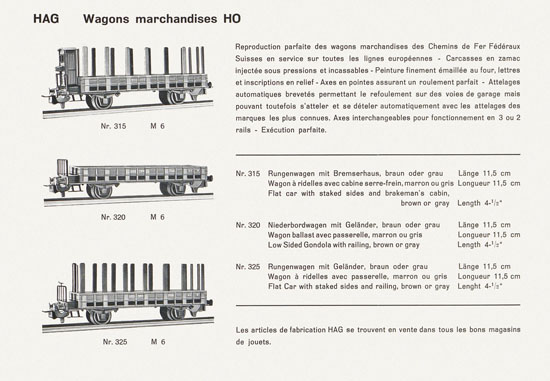 HAG Katalog 1955