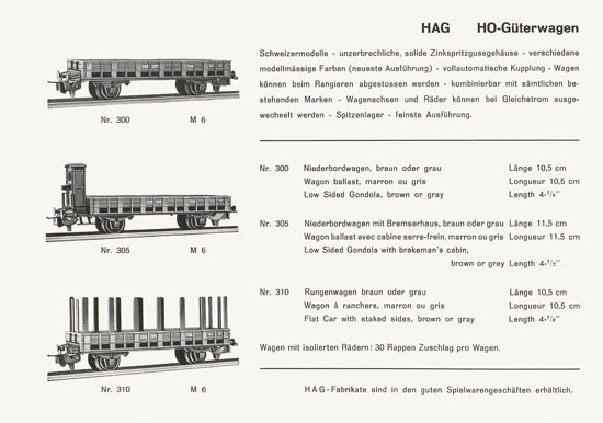 HAG Katalog 1956