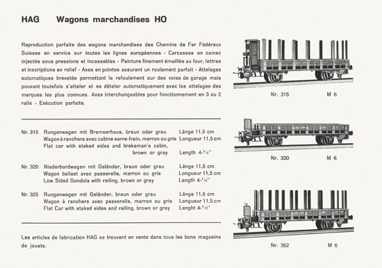 HAG Katalog 1956