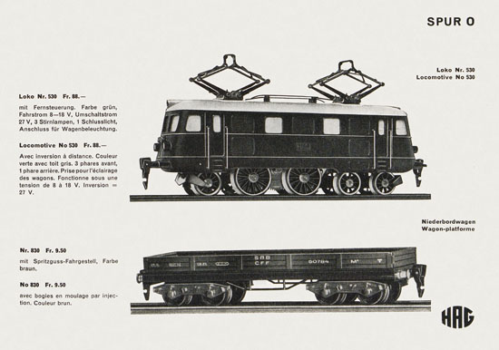 HAG Katalog 1957