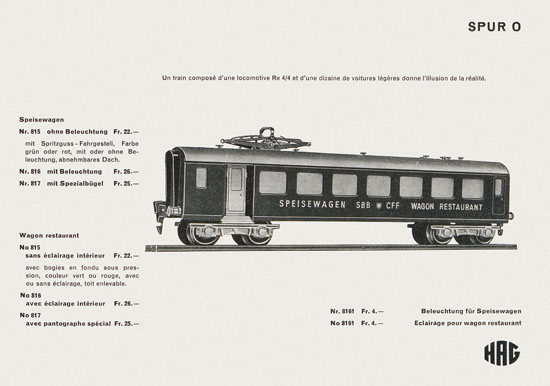 HAG Katalog 1957