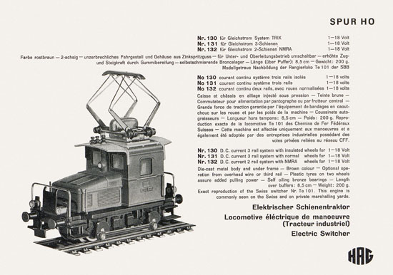 HAG Katalog 1959-1960