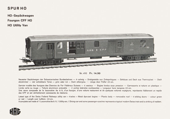 HAG Katalog 1963-1964