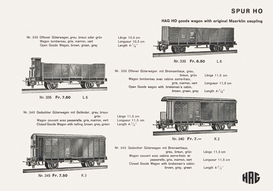 HAG Katalog 1963-1964