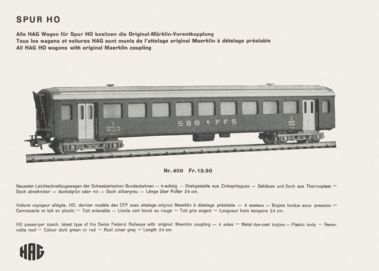 HAG Katalog 1964-1965