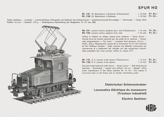 HAG Katalog 1970-1971