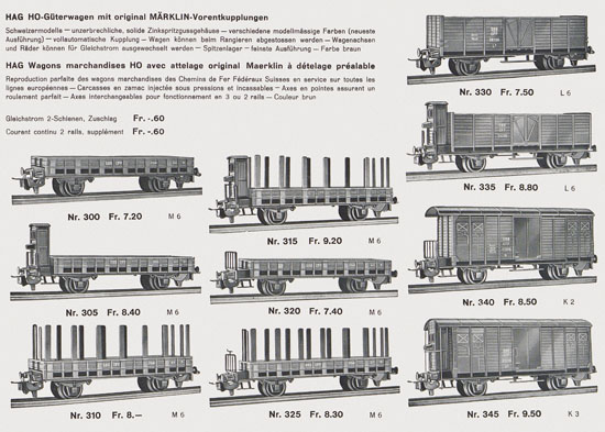 HAG Katalog 1970-1971