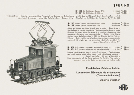 HAG Katalog 1960-1961