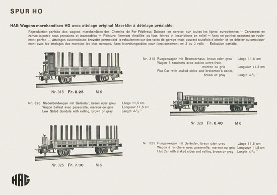 HAG Katalog 1960-1961