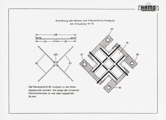 Hamo Katalog Strassenbahn 1957