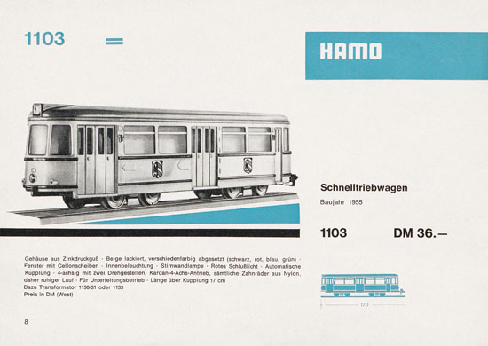 Hamo Katalog 1965-1966