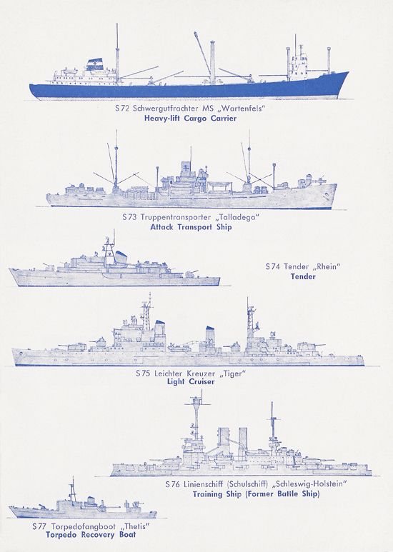 Hansa-Modelle Schiffsmodelle und Hafenbausatz Katalog 1963