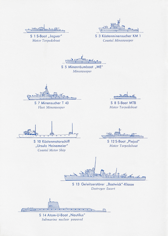 Hansa-Modelle Schiffsmodelle und Hafenbausatz Katalog 1966