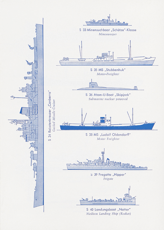 Hansa-Modelle Schiffsmodelle und Hafenbausatz Katalog 1966