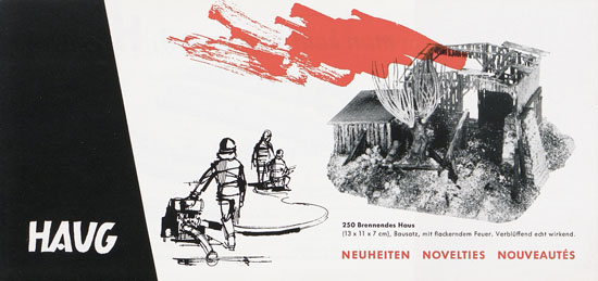 Haug Neuheiten 1961-1962