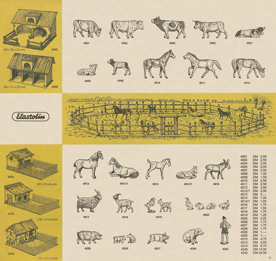 Hausser Qualitäts-Spielwaren Katalog 1964