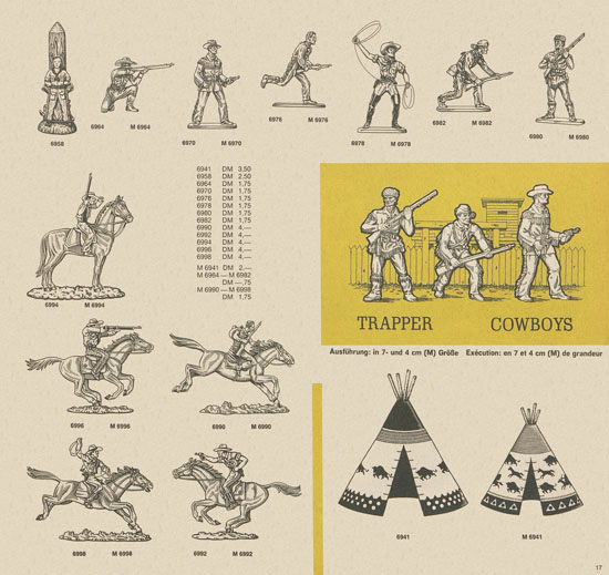 Hausser Qualitäts-Spielwaren Katalog 1964