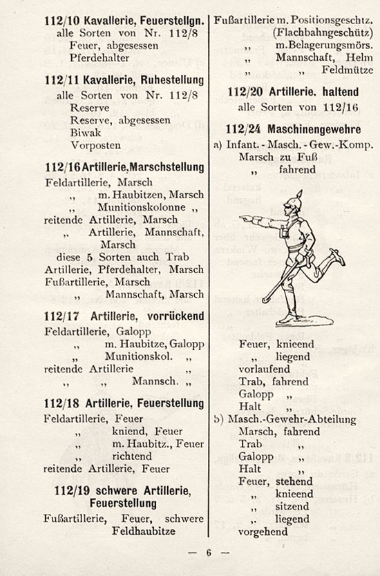 Heinrichsen Zinnfiguren Katalog 1914