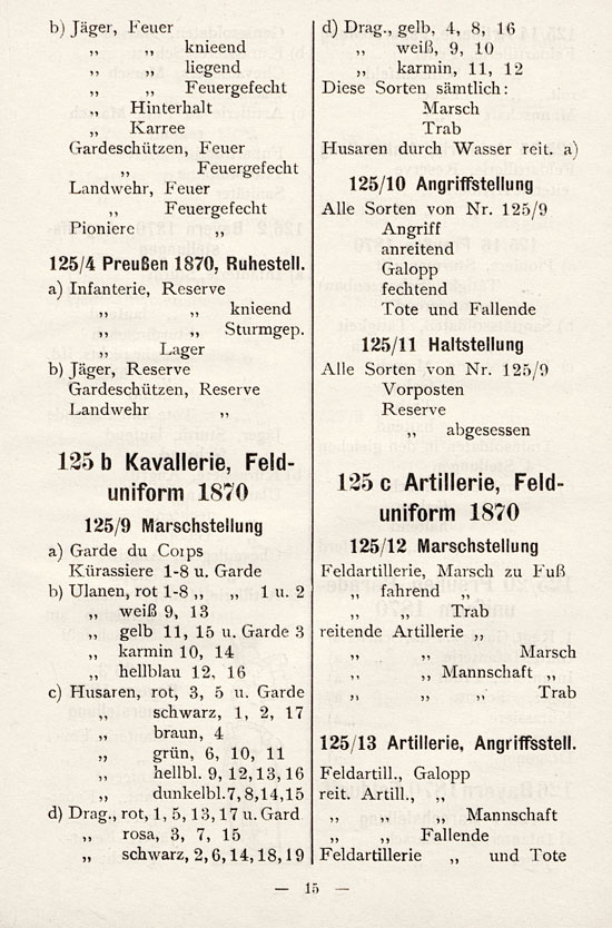 Heinrichsen Zinnfiguren Katalog 1914