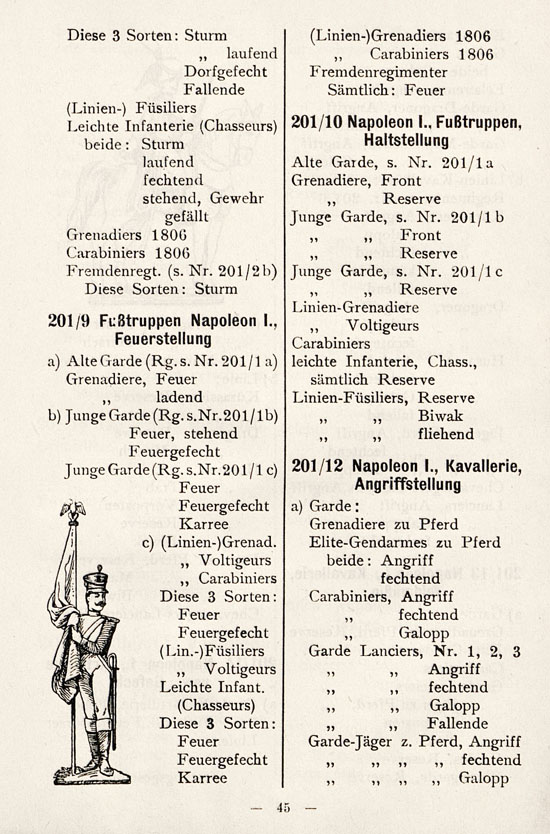 Heinrichsen Zinnfiguren Katalog 1914