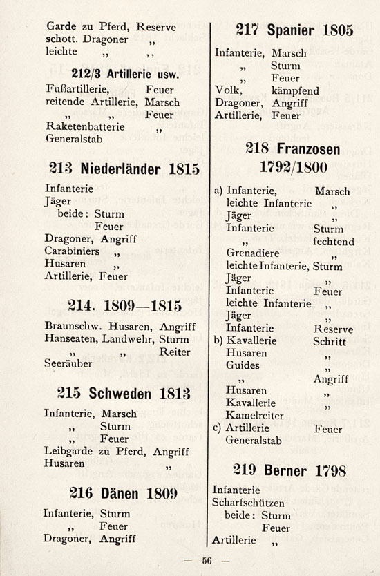 Heinrichsen Zinnfiguren Katalog 1914