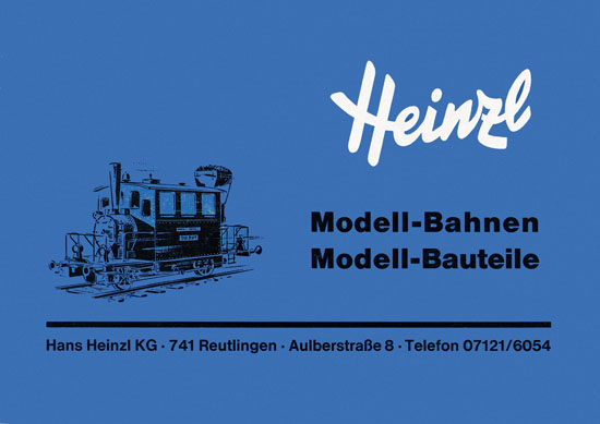 Heinzl Modellbahnen Katalog 1966