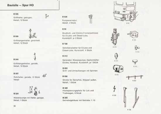 Heinzl Modellbahnen Katalog 1966