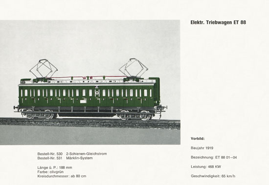 Heinzl Modellbahnen Katalog 1967