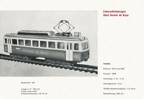 Heinzl Modellbahnen Katalog 1967