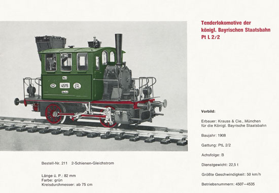 Heinzl Modellbahnen Katalog 1967