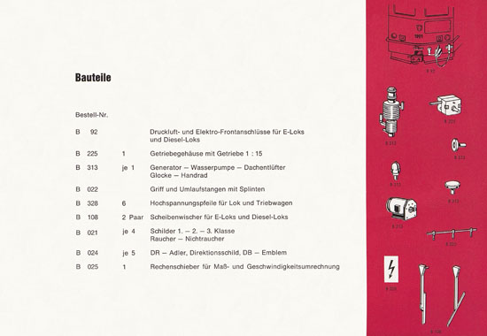 Heinzl Modellbahnen Katalog 1967