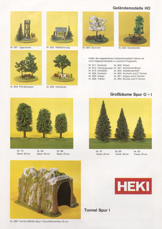 HEKI Katalog 1980