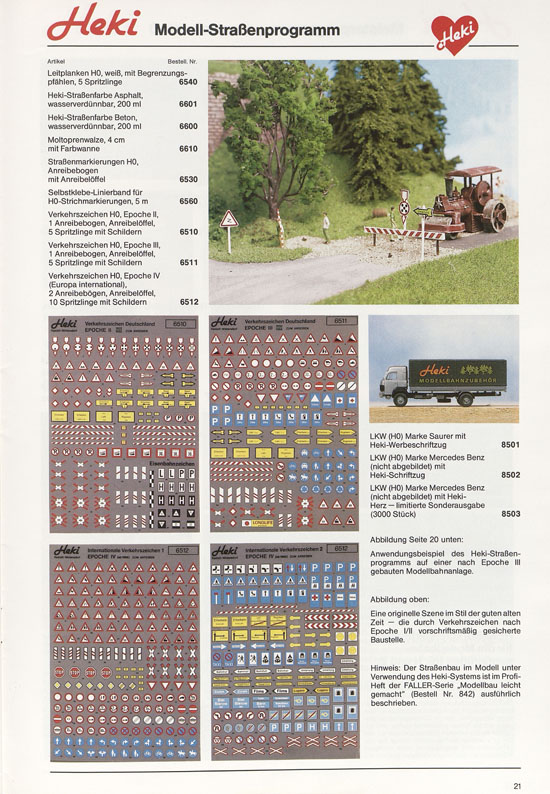 HEKI Katalog 1986-1987