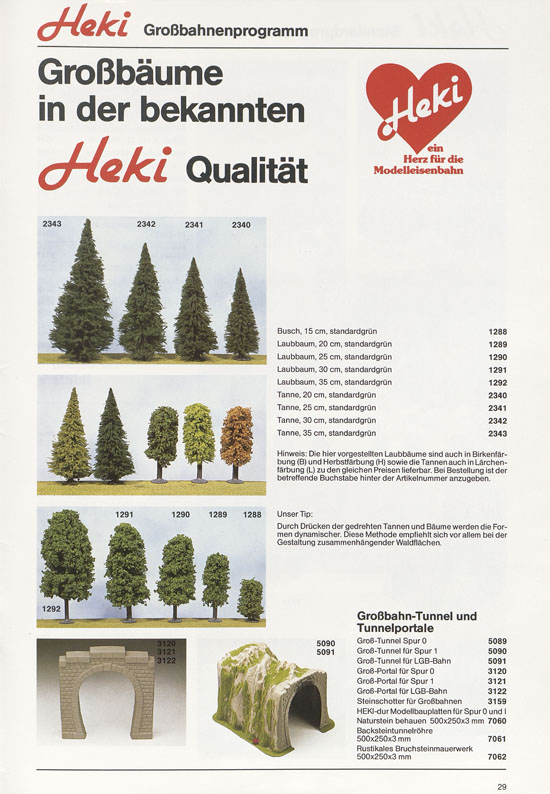 HEKI Katalog 1986-1987