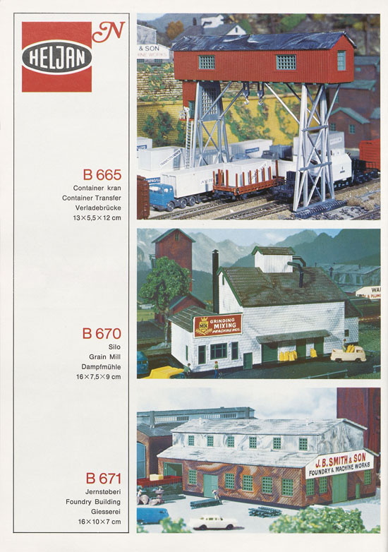 Heljan Katalog 1974-1975