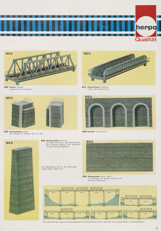 Herpa Hauptkatalog 1970-1971