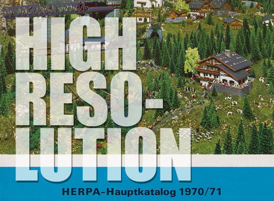 Herpa Hauptkatalog 1970-1971
