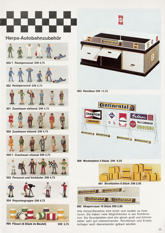 Herpa Hauptkatalog 1972-1973