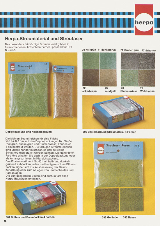 Herpa Hauptkatalog 1978